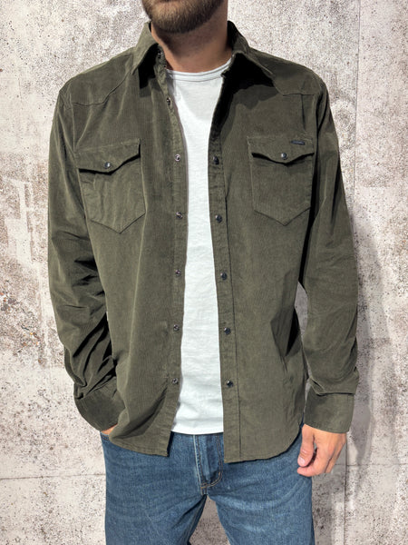 Camicia velluto militare GL78