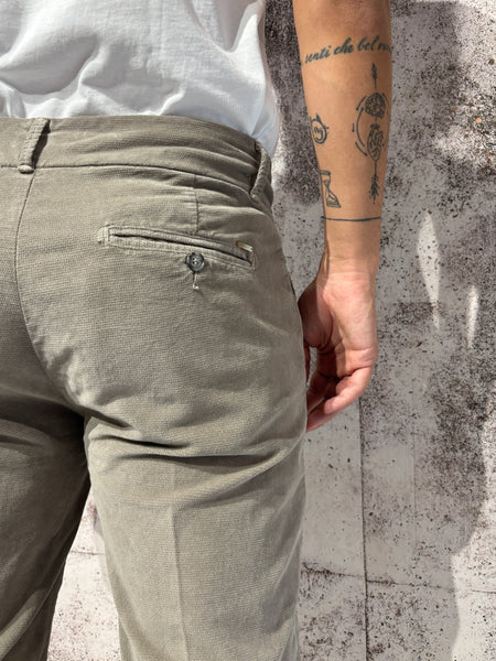 Pantalone velluto tortora art. GL21844