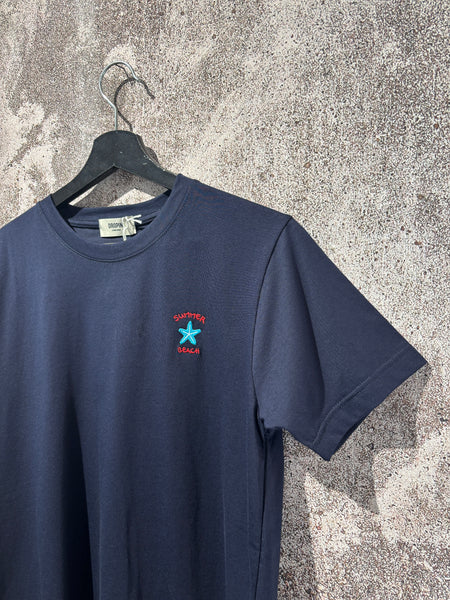 T-Shirt blu Summer Beach