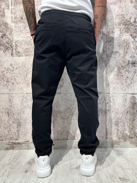 Black cotton trousers