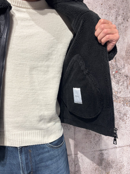 Montone ecopelle nero J23