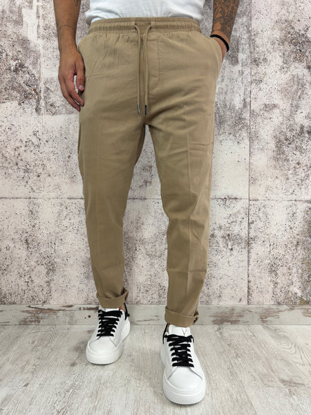 Pantalaccio cotone beige