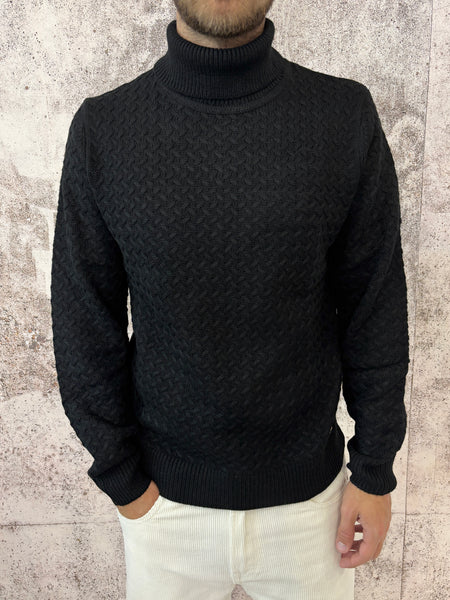 Dolcevita treccine nero