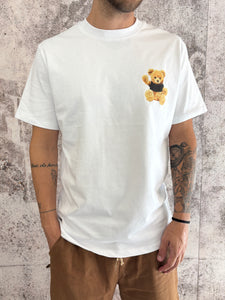 T-Shirt bianca Teddy Power