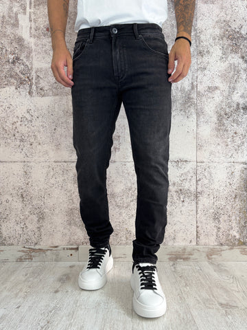 Jeans Slim nero