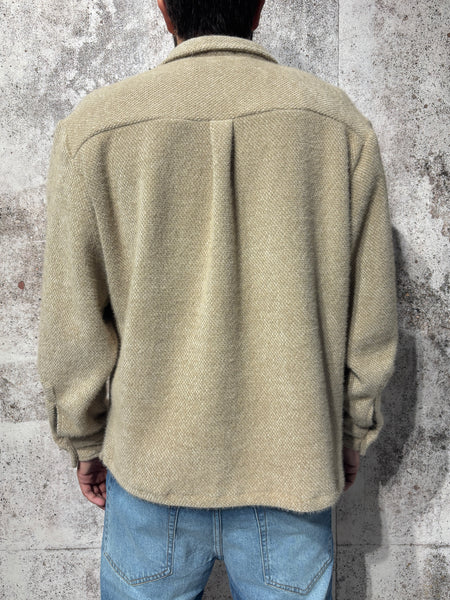 Giacca overshirt Teddy cammello