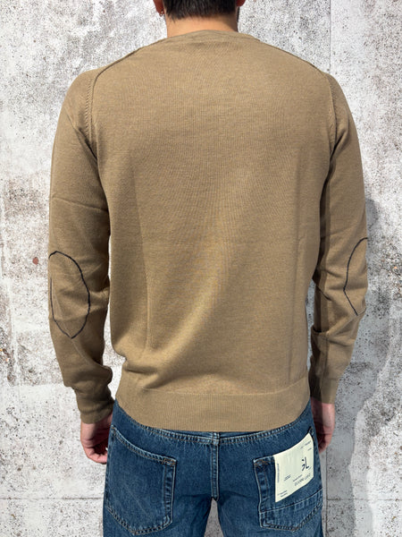 Maglioncino girocollo biscotto art. GL35232