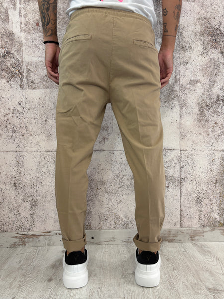 Pantalaccio cotone beige