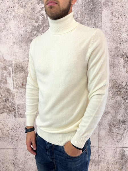 Dolcevita panna misto cashmere