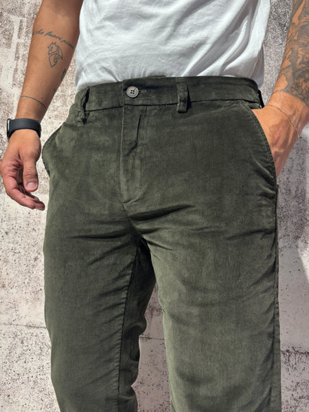Pantalone chino velluto militare Tahoma