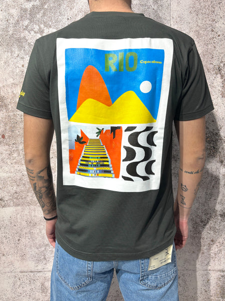 Rio Military Green T-Shirt