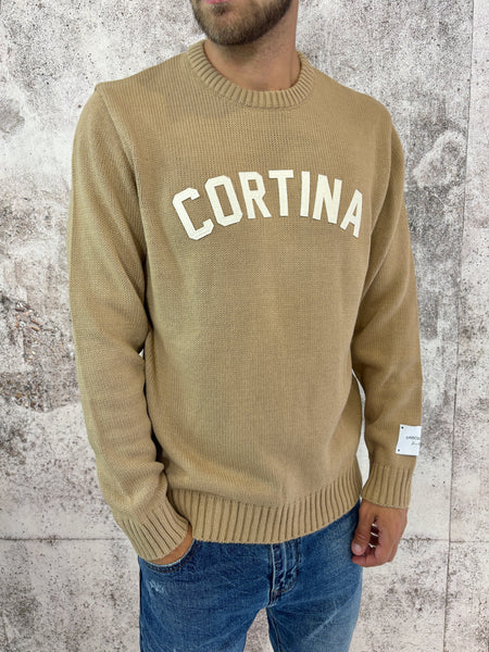 Maglione beige Cortina