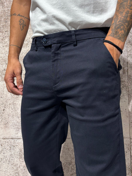 Pantalone chino blu GL014B