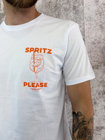 T-Shirt bianca Spritz Please