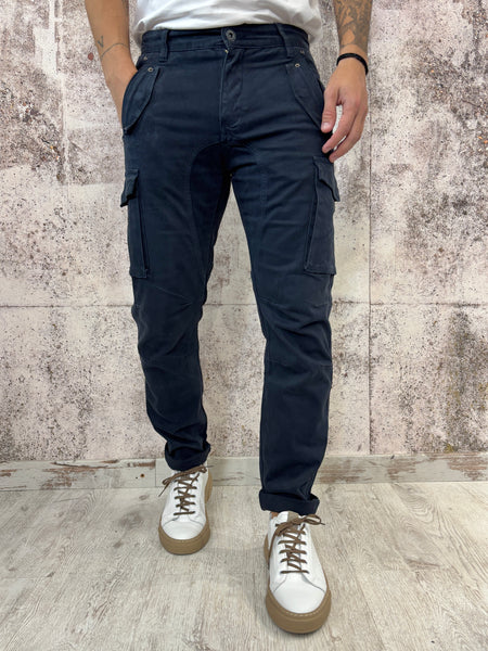 Pantalone cargo blu GL63