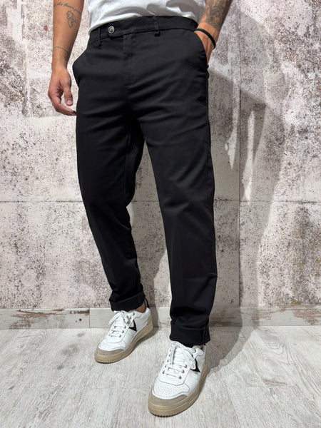 Pantalone chino nero GL014B