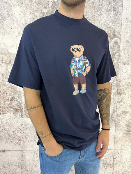 T-Shirt orsetto blu