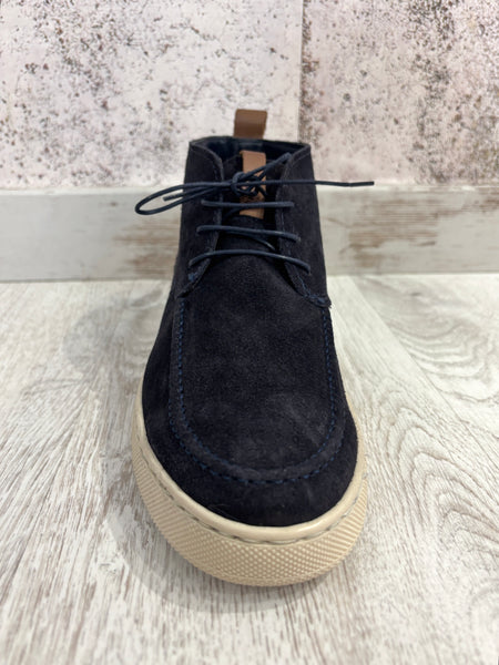 Polacchino camoscio blu