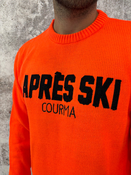 Maglione orange  Apres Sky
