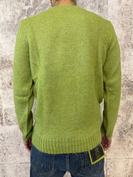 Maglione paricollo oliva m35