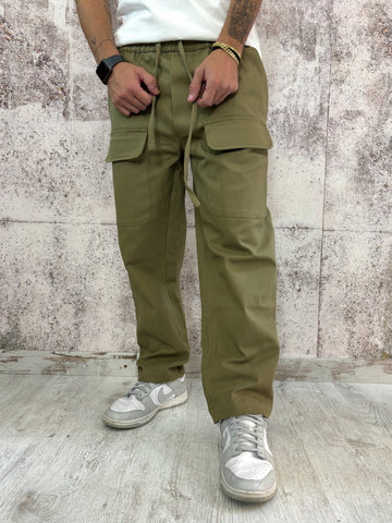 Pantalaccio militare tasconi frontali