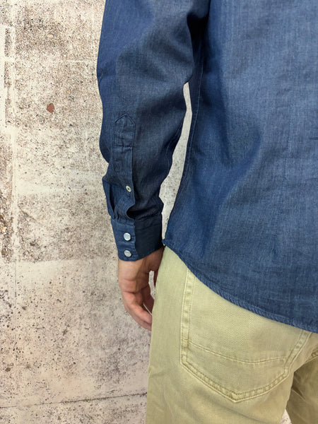 Camicia jeans lavaggio scuro
