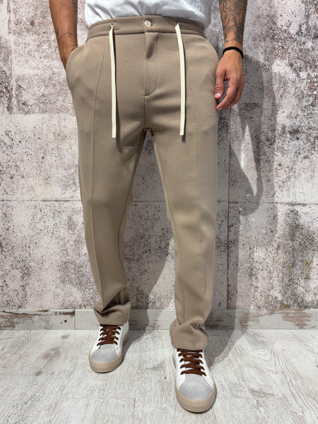 Pantalone molla beige art. P55