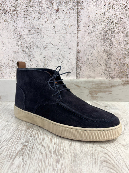 Polacchino camoscio blu