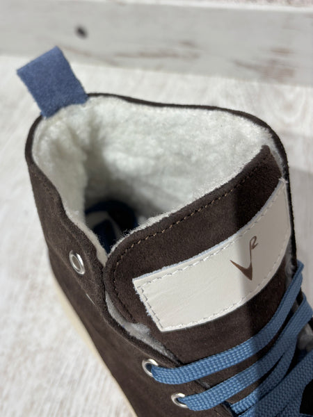 Stivaletto Teddy moro/azzurro