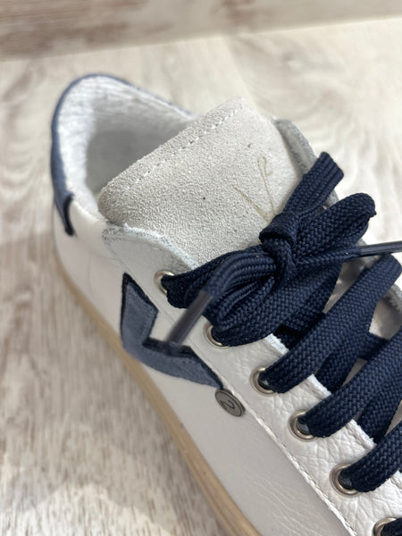 Sneakers Olympic bianca/jeans/blu