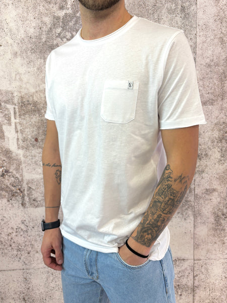 T-Shirt taschino bianca