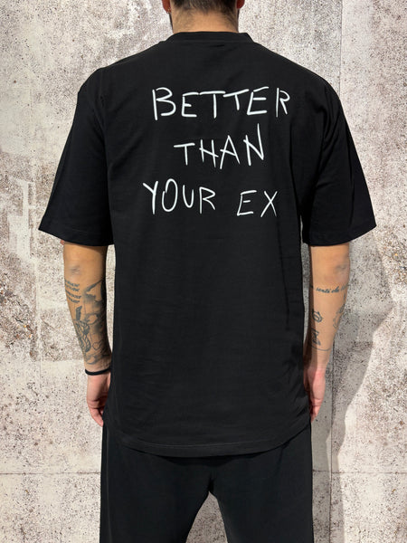 T-Shirt nera Better than your Ex