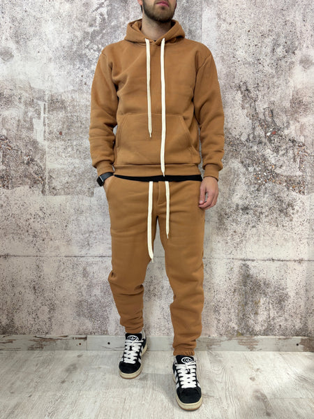 Completo tuta cammello