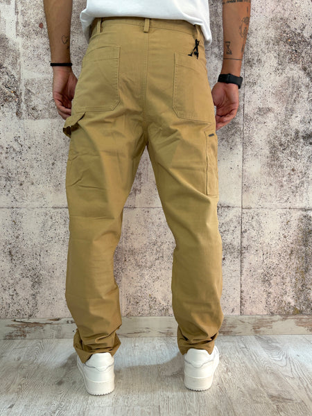 Pantalone work camel