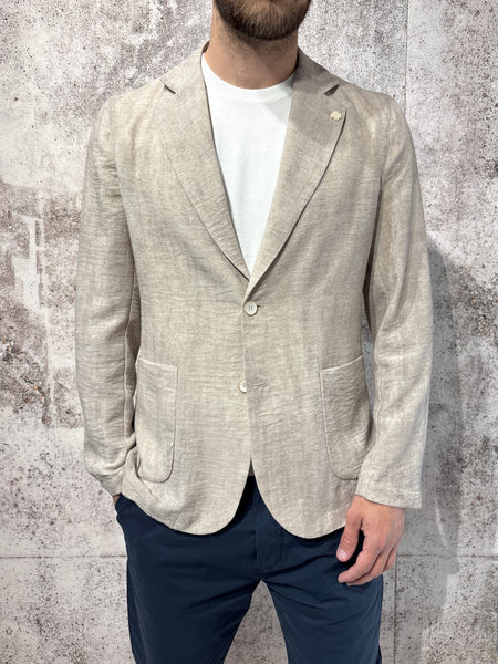 Giacca travel beige
