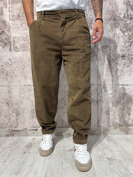 Pantalone velluto cognac art. GL21847