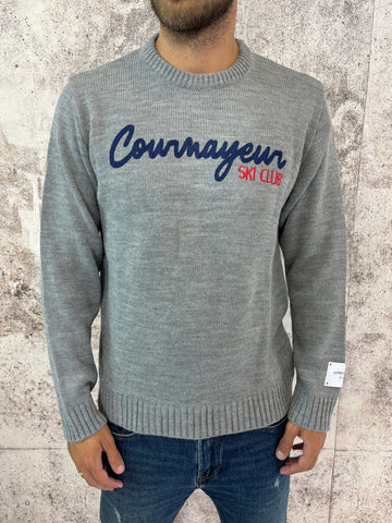 Maglione grigio Courmayeur