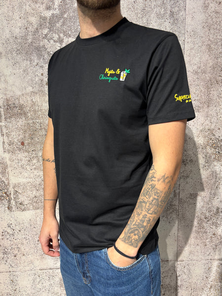 T-Shirt nera Mojito & Chiringuito