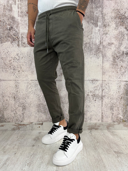 Pantalaccio cotone verdone