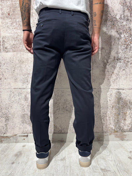 Pantalone chino blu GL014B