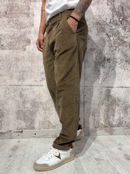 Pantalone velluto cognac art. GL21847