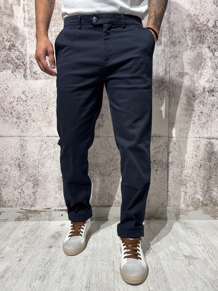 Pantalone chino blu GL014B