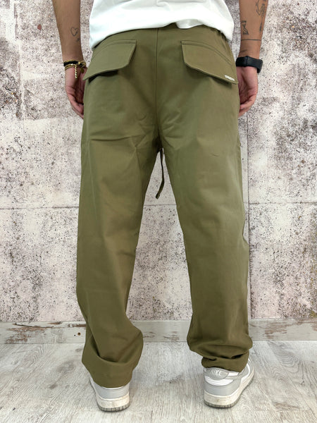 Pantalaccio militare tasconi frontali