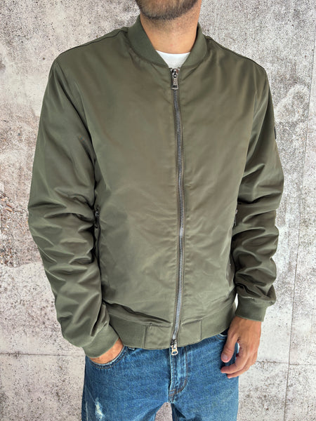 Giubbotto bomber verde militare