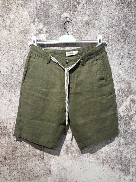 Bermuda lino militare art. Morris