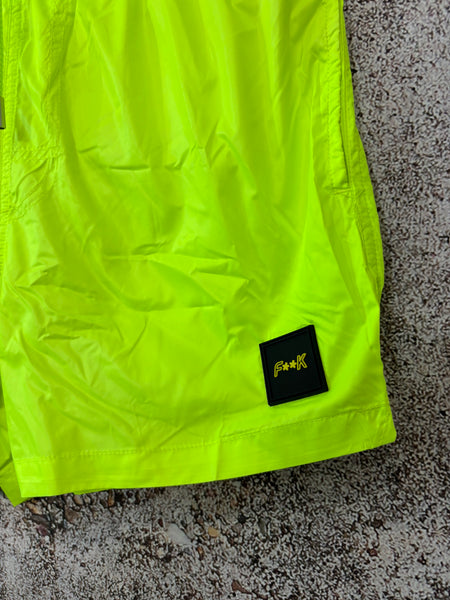 Costume tinta unita giallo fluo
