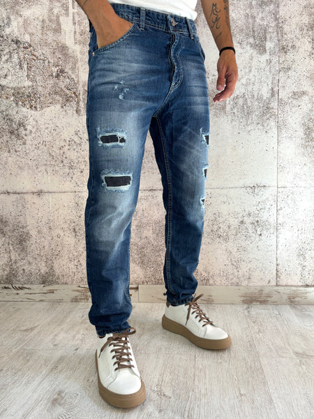 Jeans tapered fit art. D07