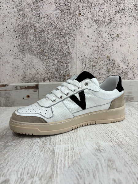 Sneakers college bianco/nera