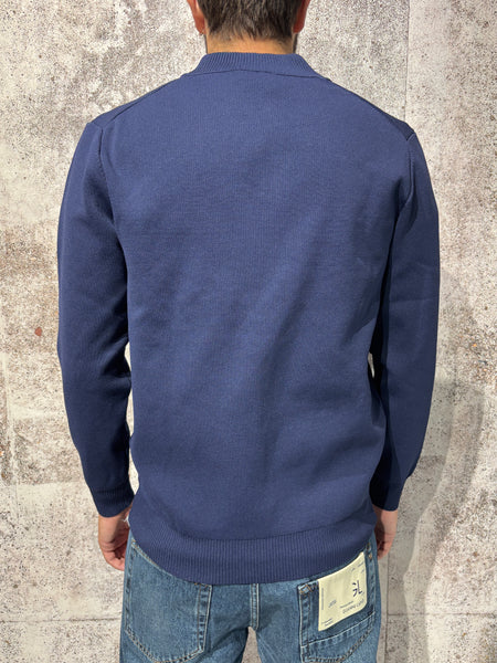 Maglione college blu M14