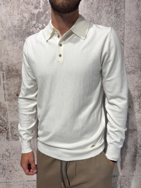Polo panna m/l in maglia art. GL508